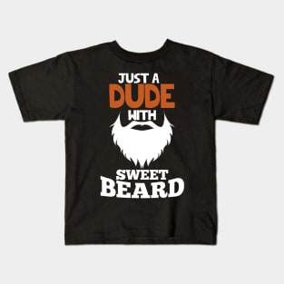 Dude with Beard Kids T-Shirt